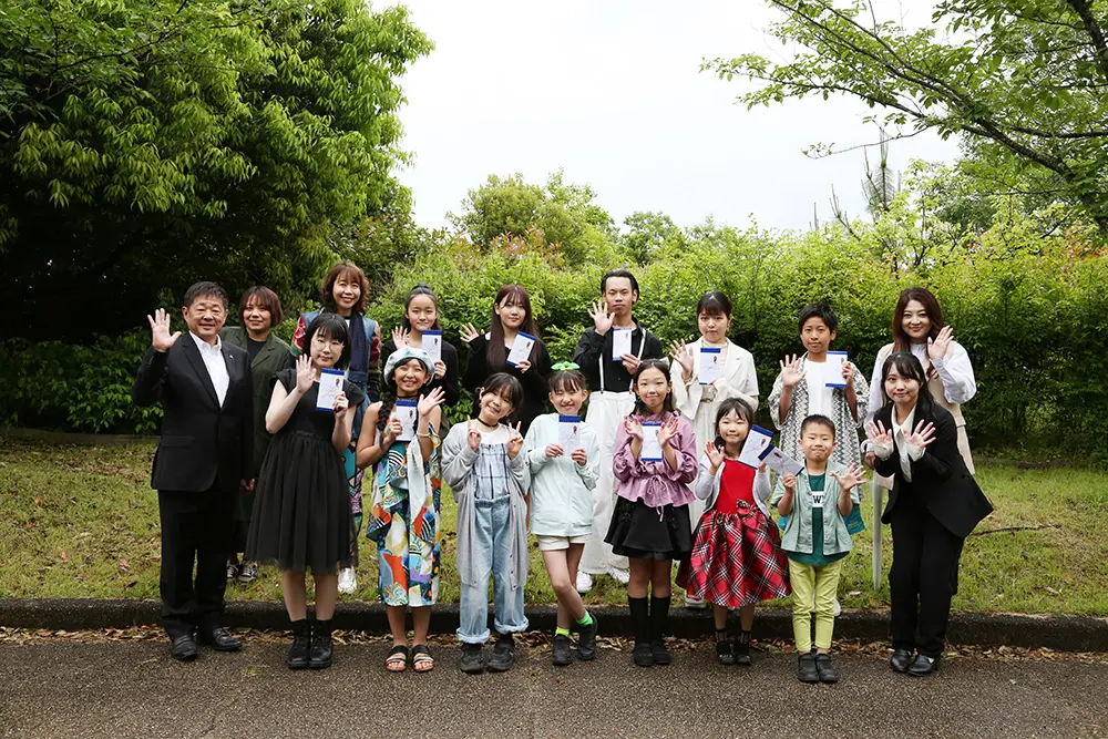 最後にみんなで記念撮影