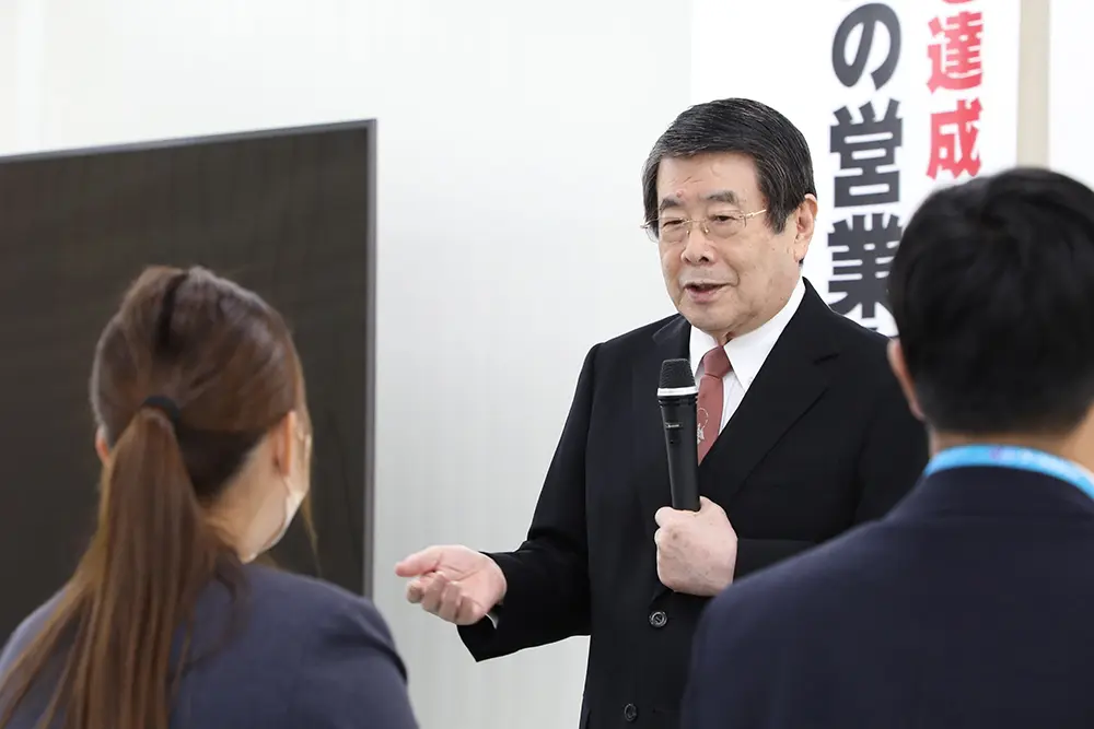 弊社笹川社長